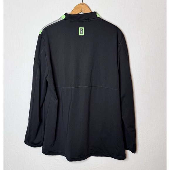 Jamie Sadock Jacket Womens XL Black Green Pickleball Golf Athletic Tennis Unique - Picture 5 of 11